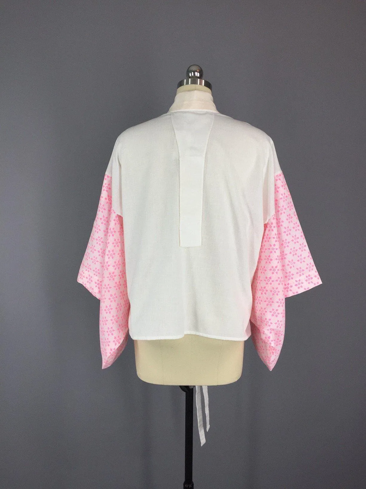 1980s Vintage Cotton Haori Kimono Jacket