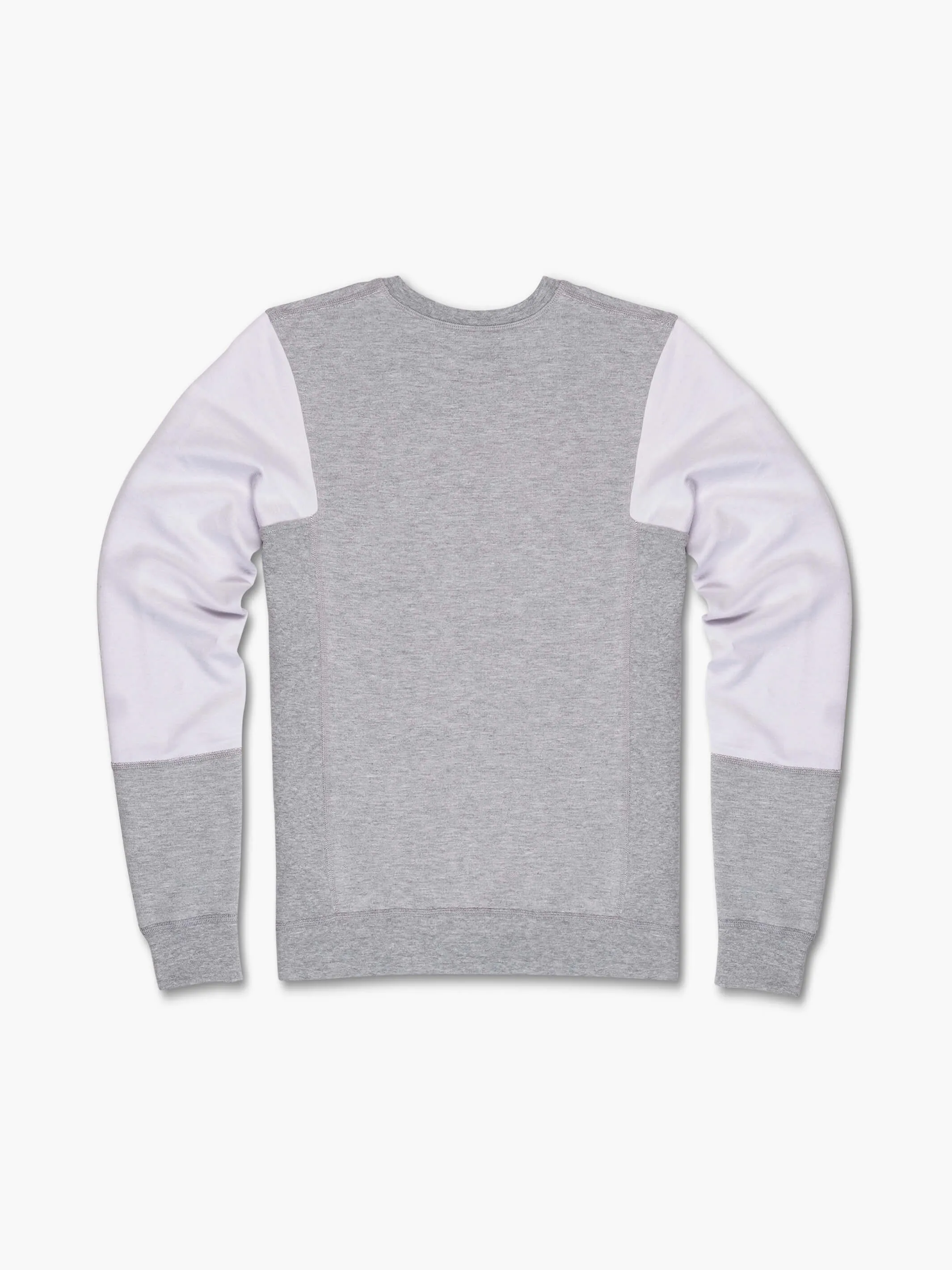 2-Tone Fitted Crewneck