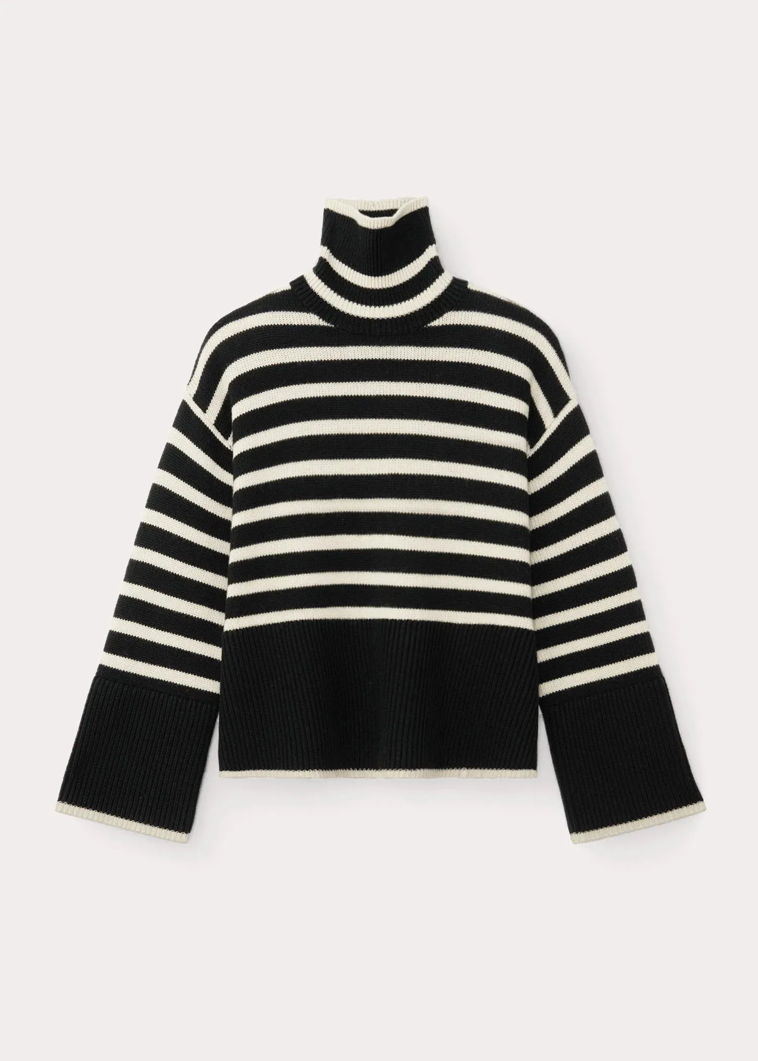 212562758 Signature stripe turtleneck