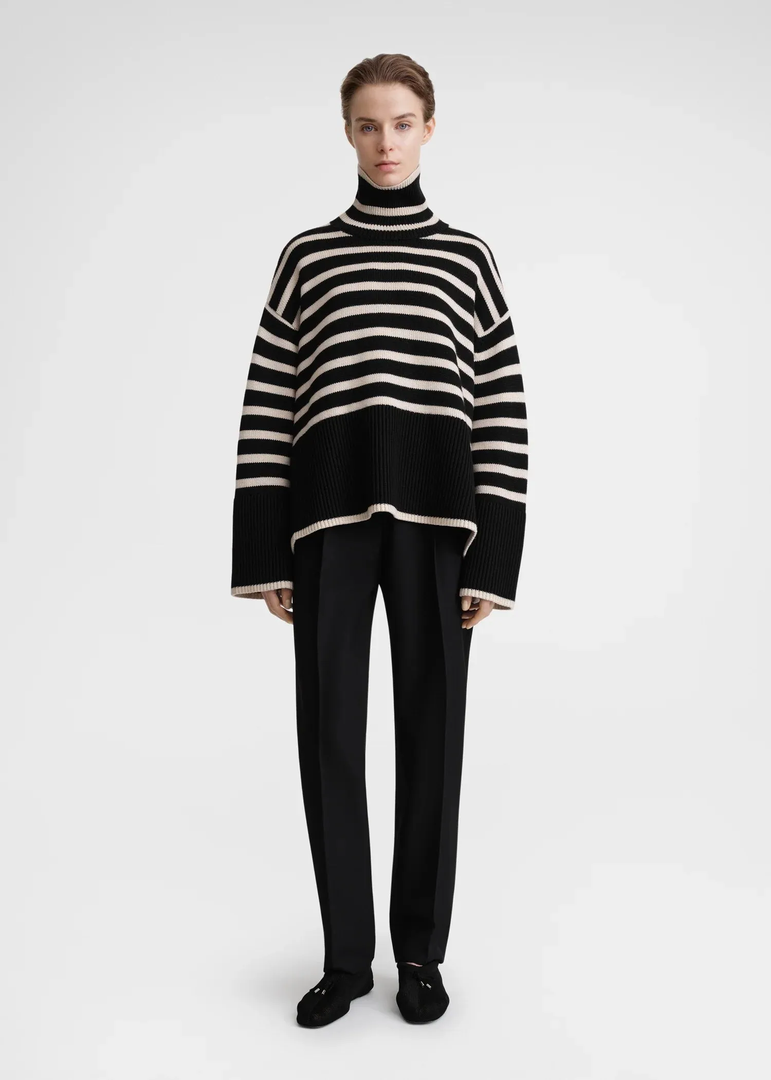 212562758 Signature stripe turtleneck