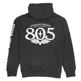 805 Premier Properly Chill Hooded Pullover, Black