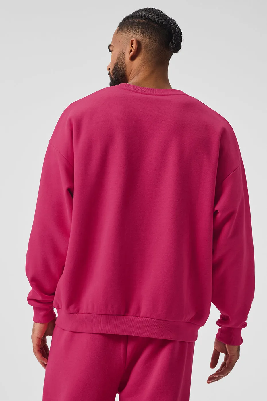 Accolade Crew Neck Pullover - Pink Summer Crush