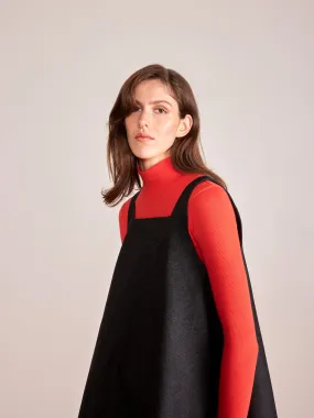 ADAMO red mock neck