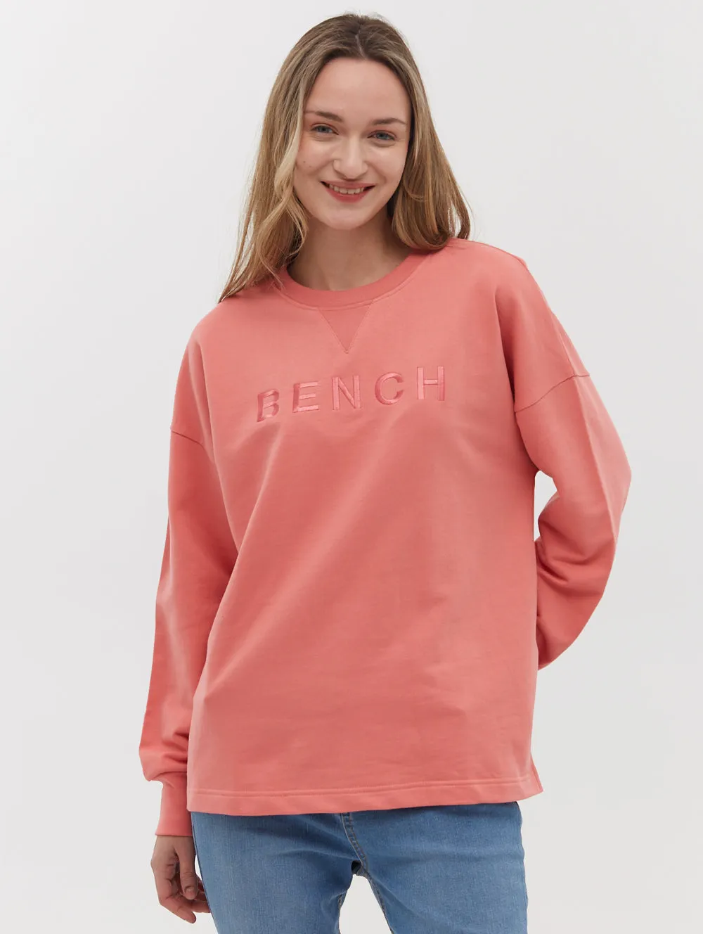 Aisha Chest Logo Crewneck