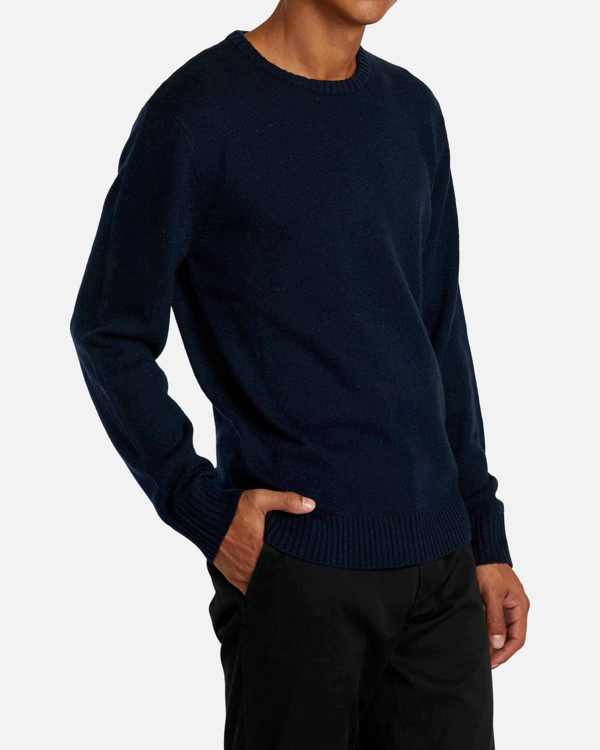 Alameda Crew Neck Sweater - Navy