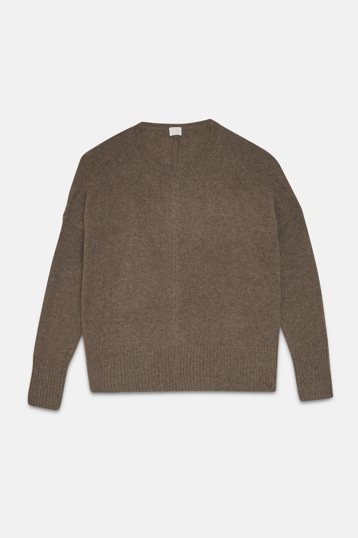 Alpaca wool crewneck jumper