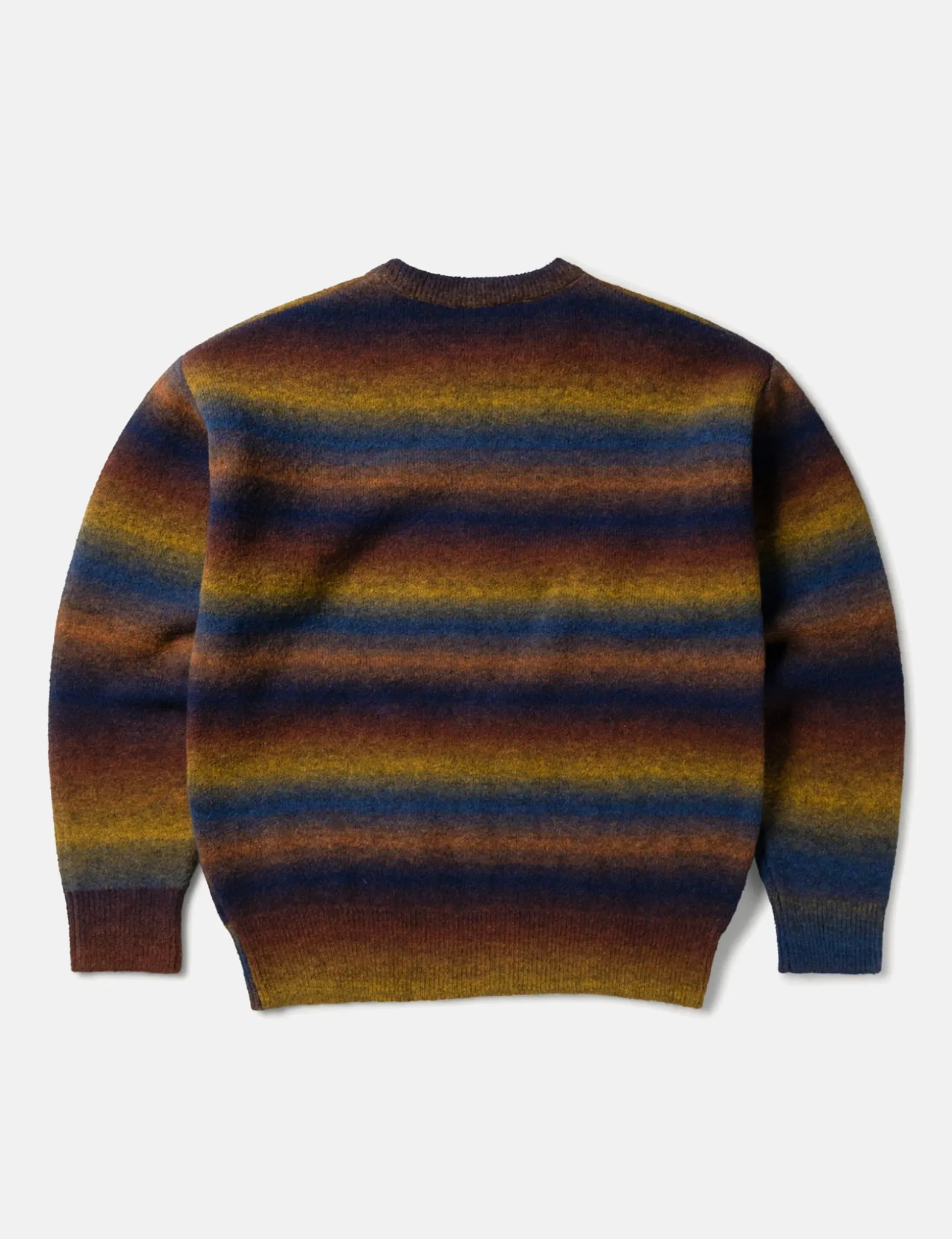 Aries Boucle Space Dye Knit - Blue