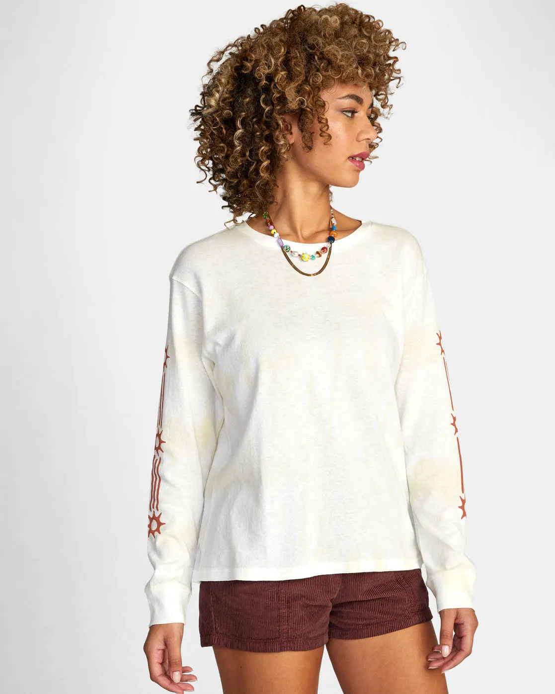 Artisana Long Sleeve Tee - Afterglow