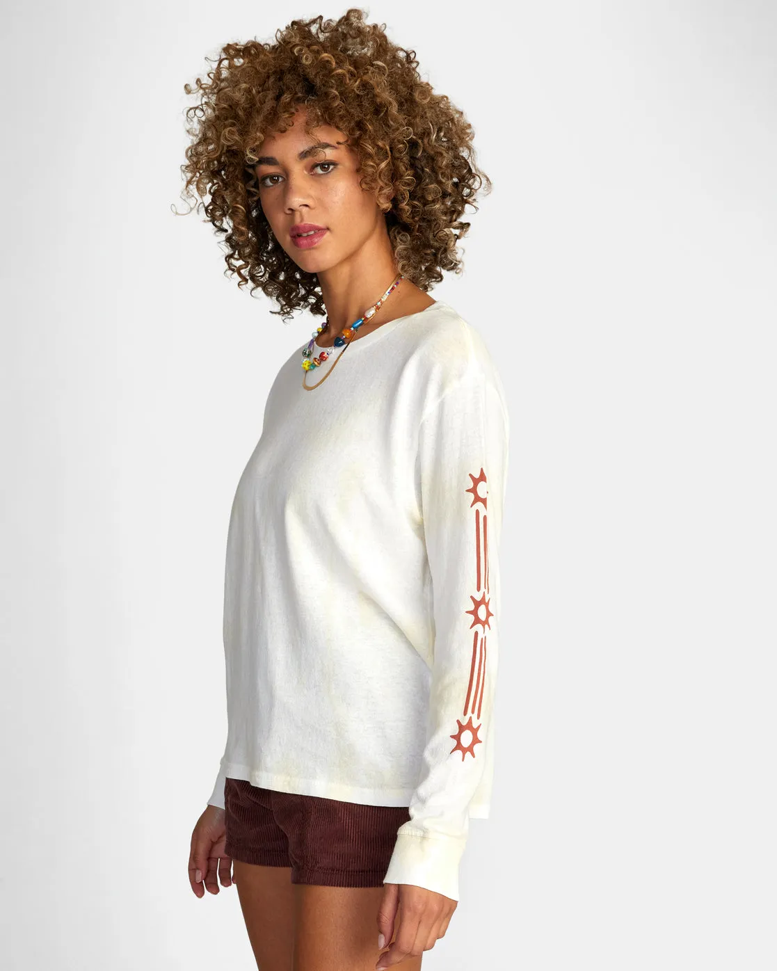 Artisana Long Sleeve Tee - Afterglow