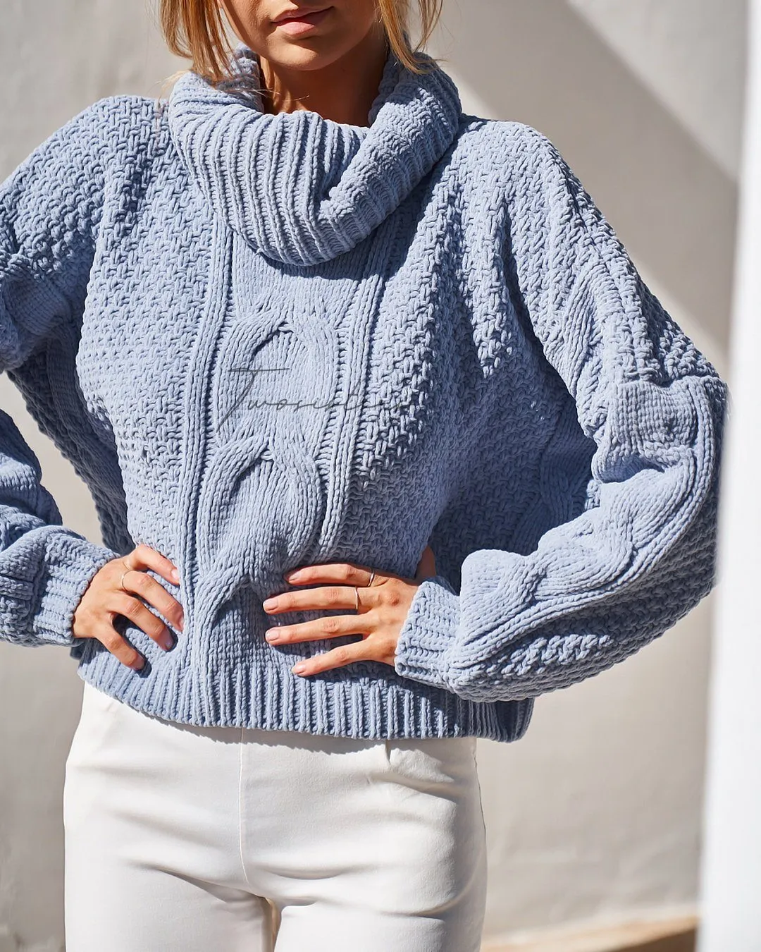 Aspen Knit - Blue