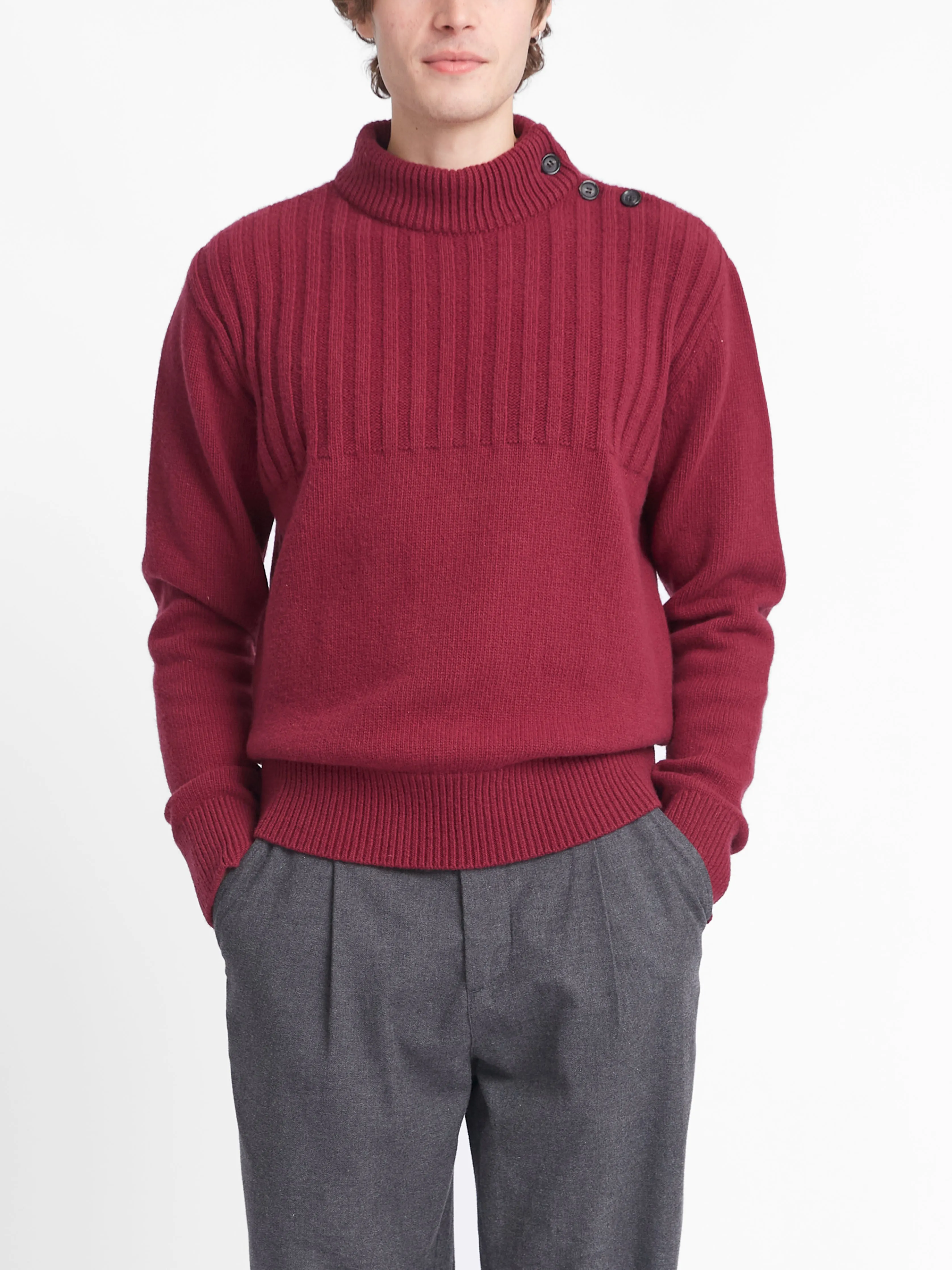 Atlantic Jumper Greeves Berry Red