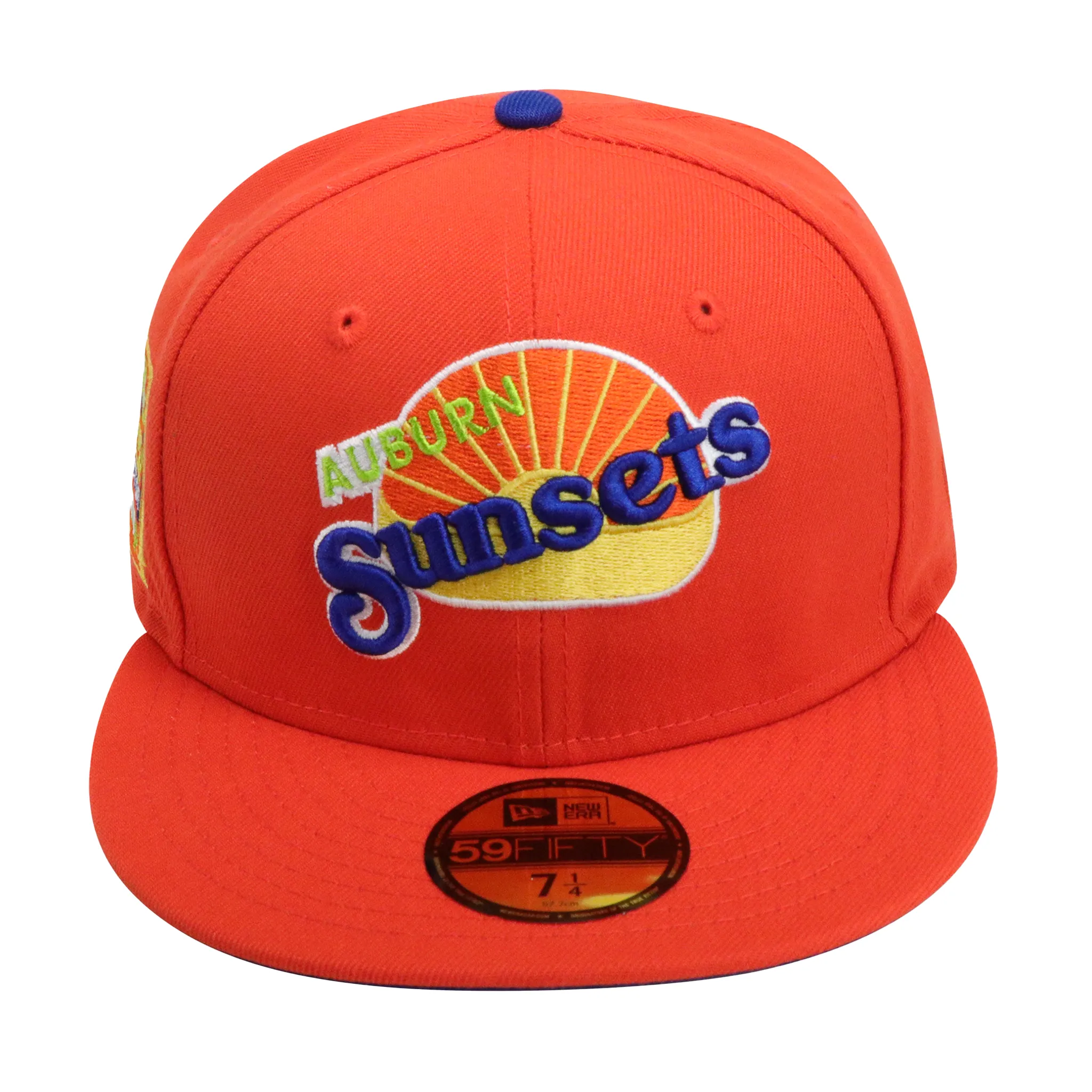 AUBURN SUNSETS NEWERA 59FIFTY FITTED (ROYAL UNDER VISOR)