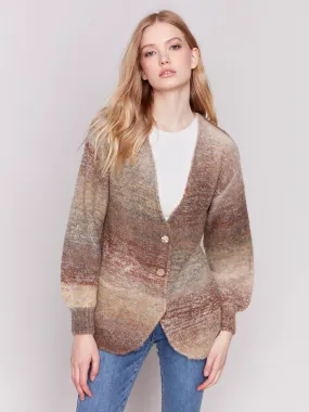 AUTUMN BOUCLE KNIT CARDIGAN