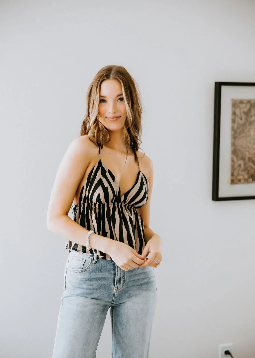 Averie Striped Top