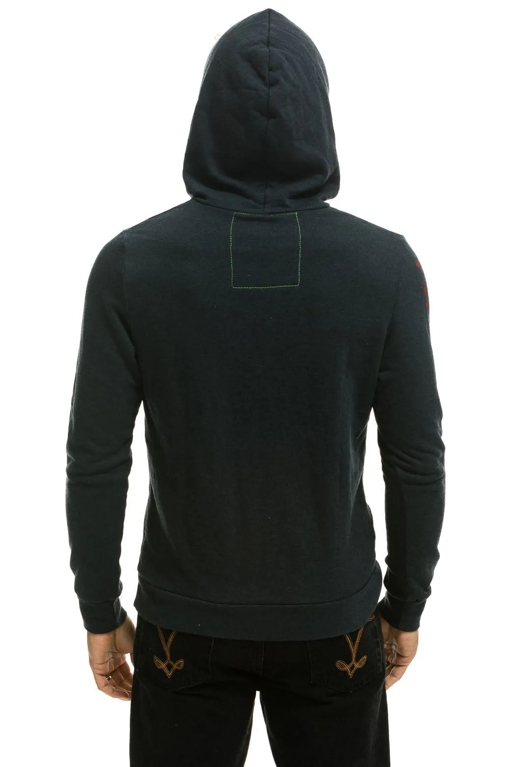 AVIATOR NATION ASPEN PULLOVER HOODIE - CHARCOAL