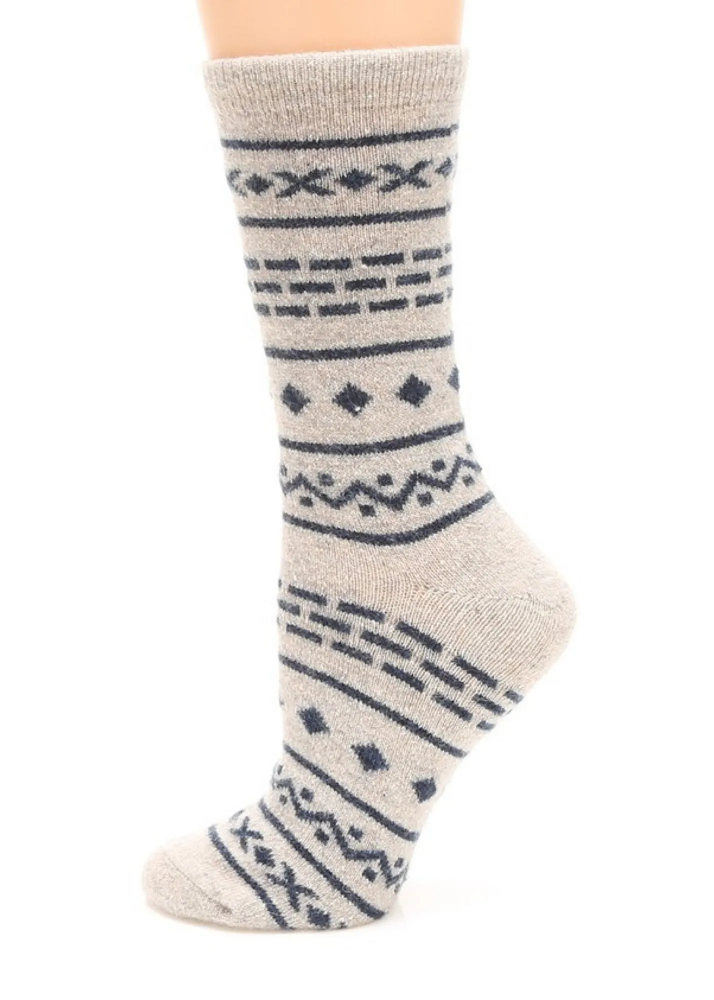 Aztec Crew Length Socks