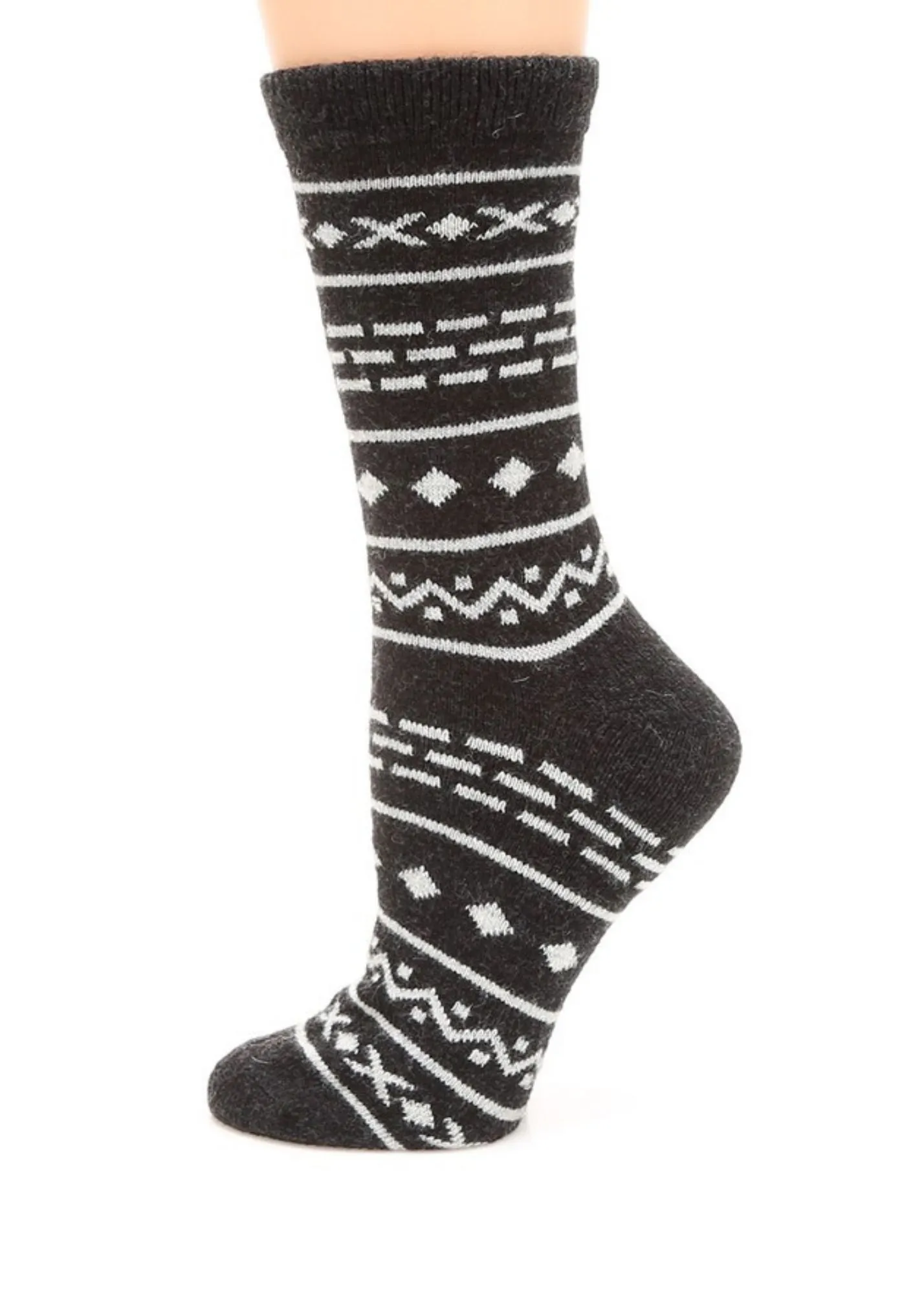 Aztec Crew Length Socks