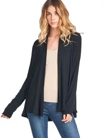 Bamboo Knit Cardigan - Assorted Colors