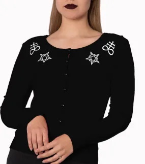 Baphomet Sulphur Cardigan