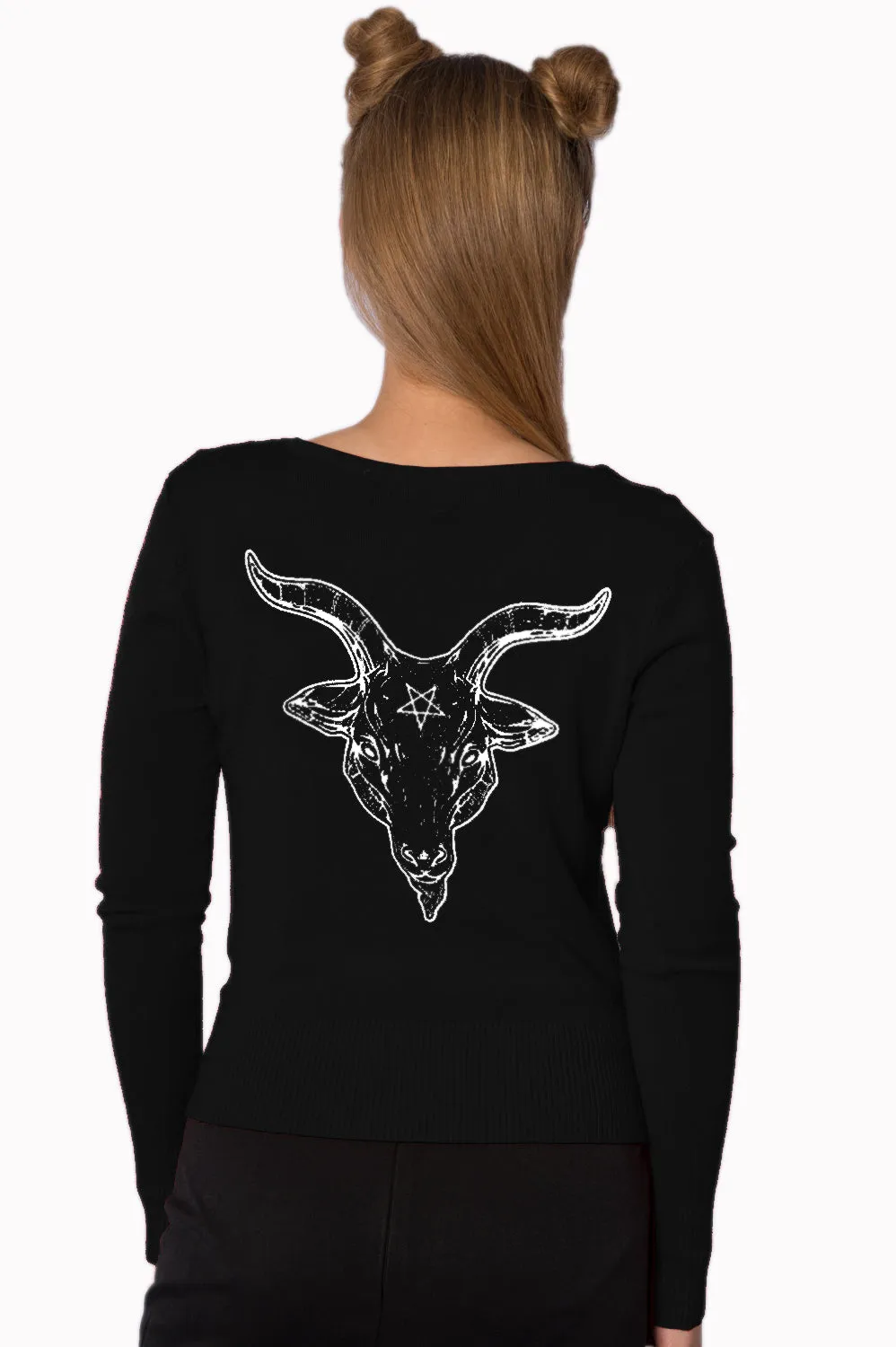 Baphomet Sulphur Cardigan