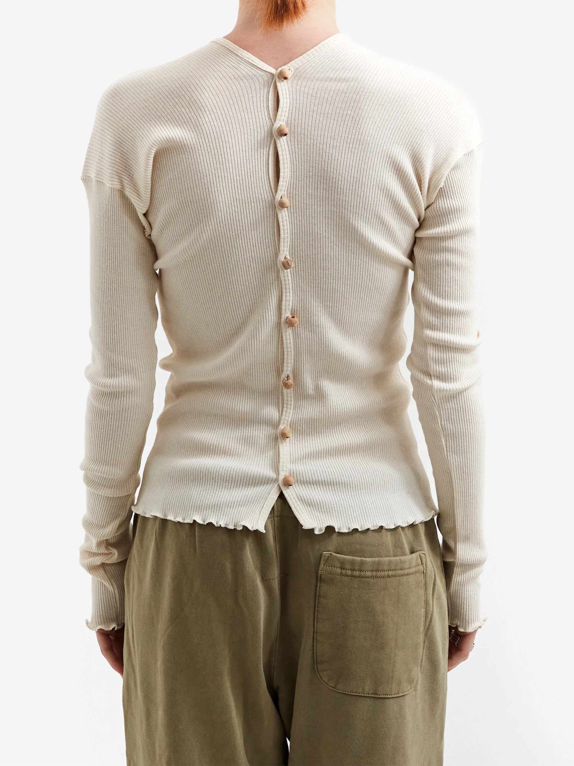 Baserange Tav Cardigan - Undyed