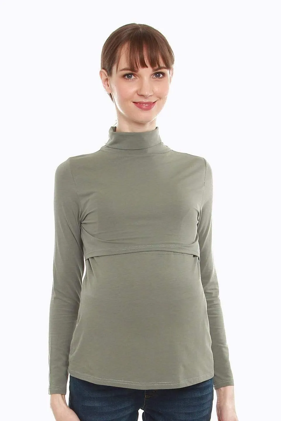 Bellezza Tee Olive Green