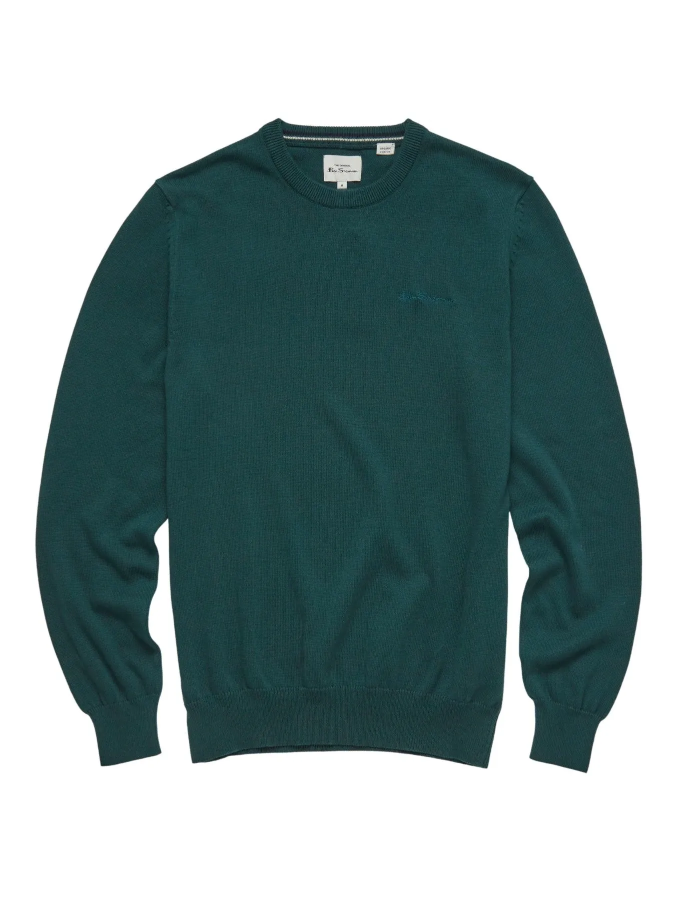 Ben Sherman Mens Signature Knitted Crew Neck Jumper