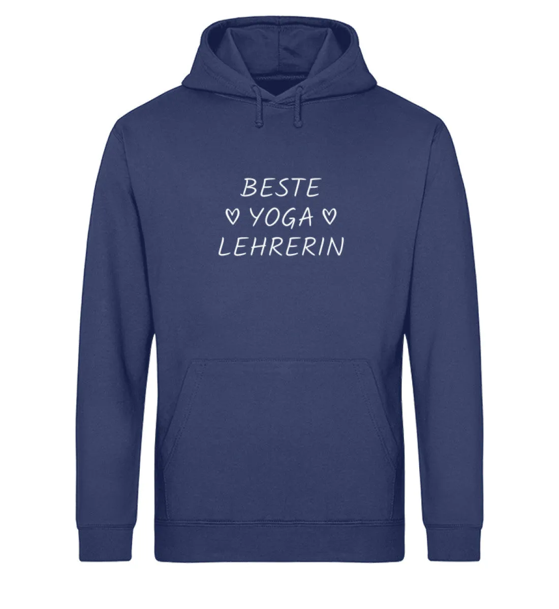 Beste Yogalehrerin Bio Hoodie Unisex