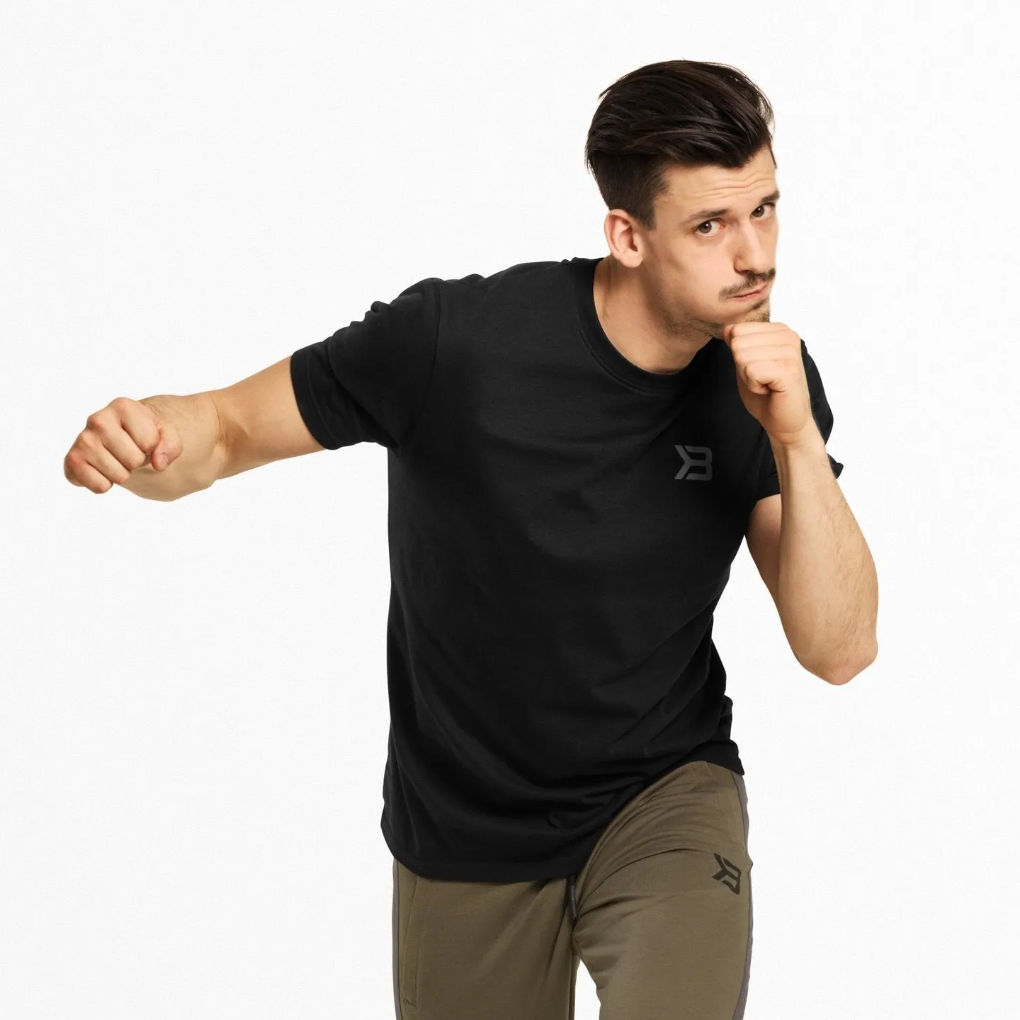 Better Bodies Essential Tee - Wash Black