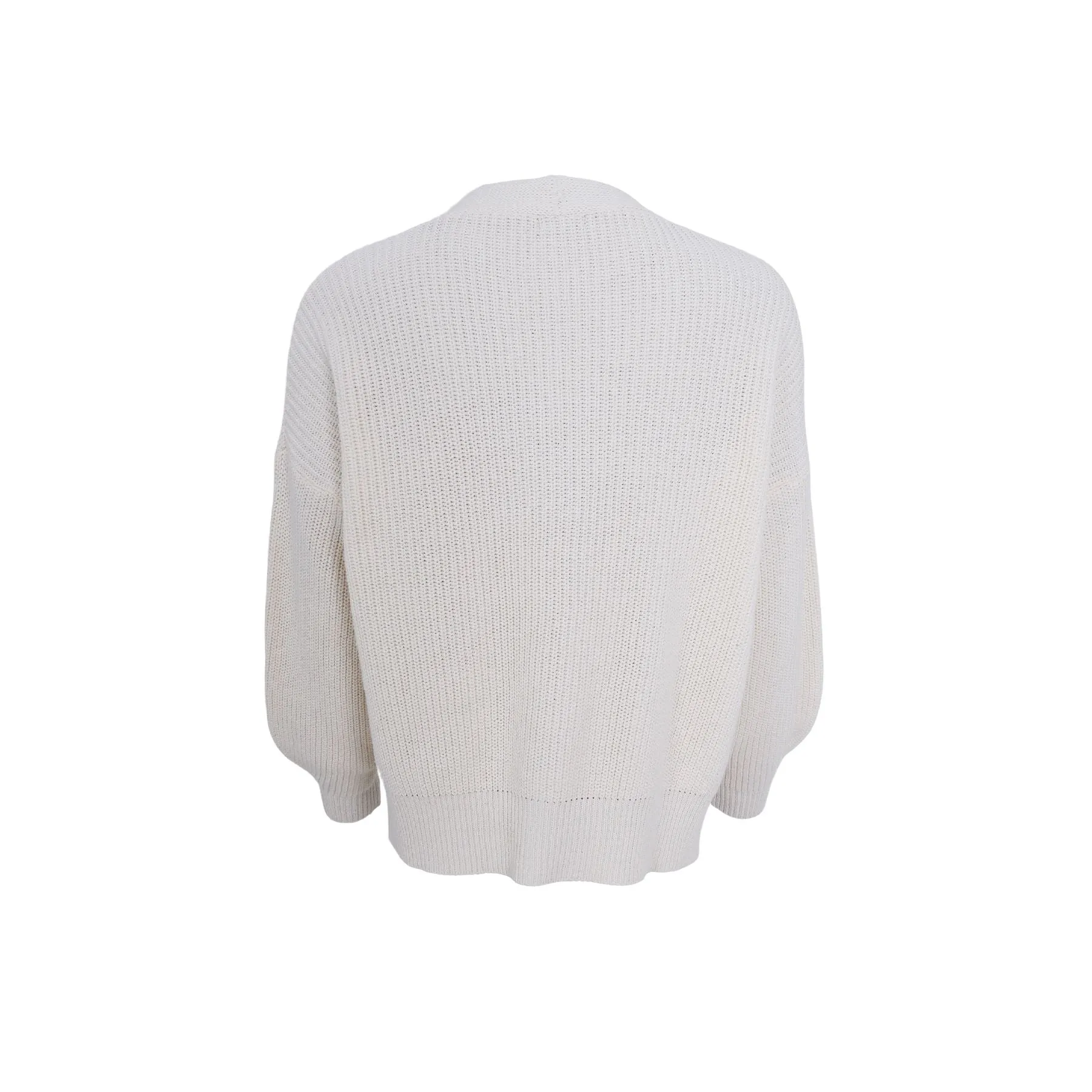 Black Colour - Bcfry Knit Cardigan - Off White