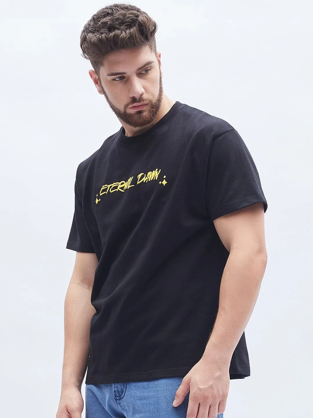 Black Macaw Oversized Tshirt