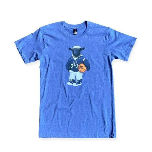 Black Sheep Ballin' Tee Ocean Heather Blue