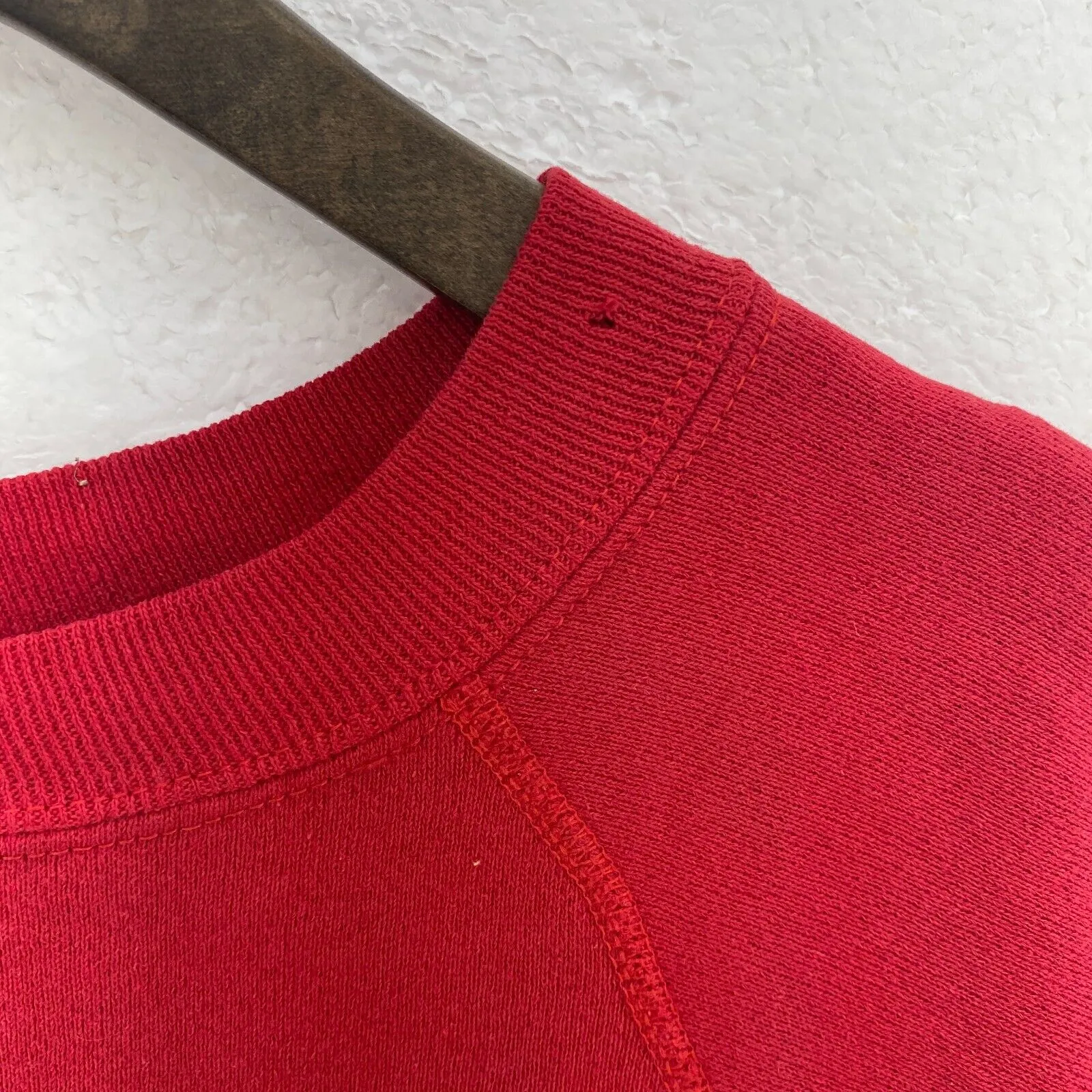 Bones Logo Vintage Red Crew Neck Sweatshirt Size M