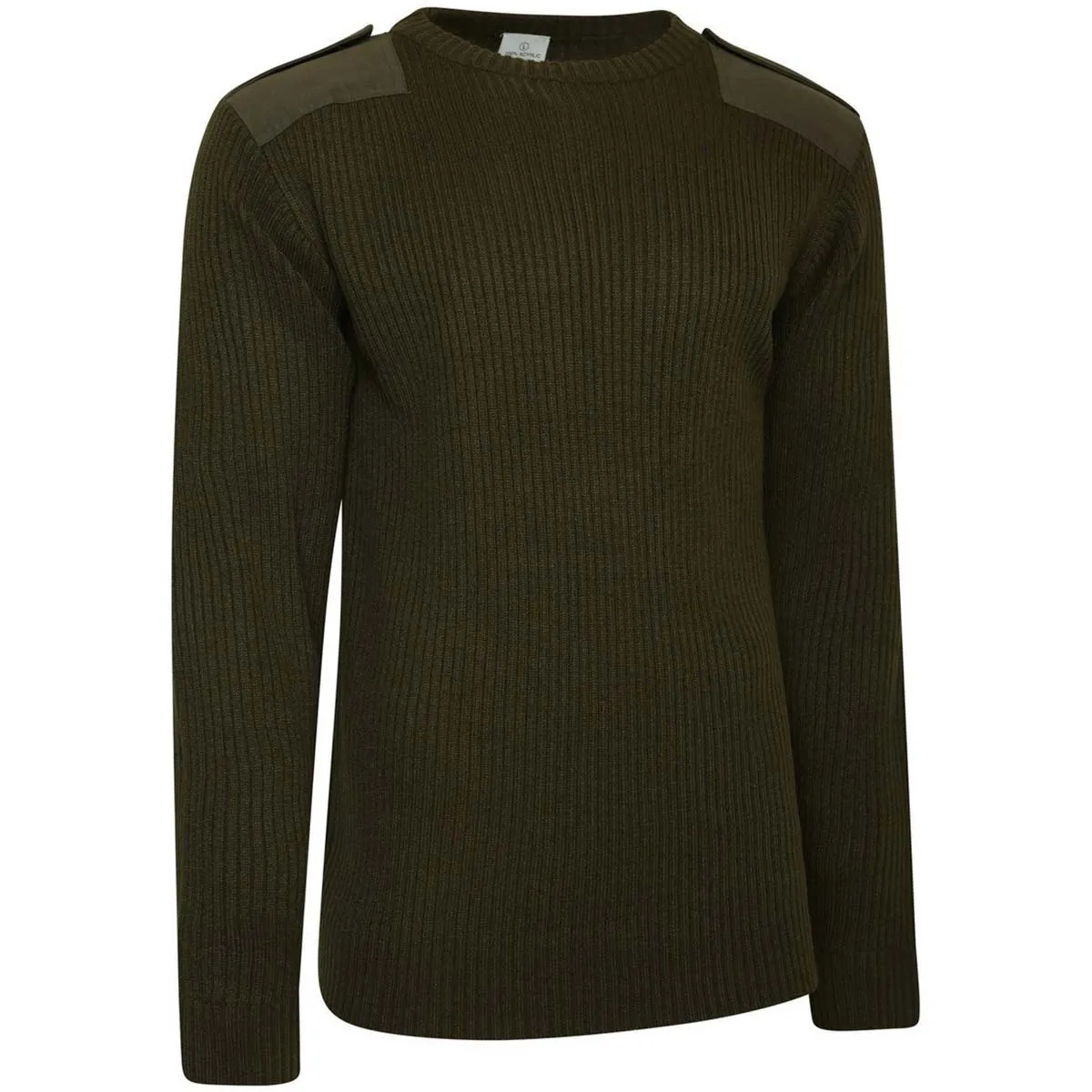 British Army Wool Commando Jumper Green - Grade 1