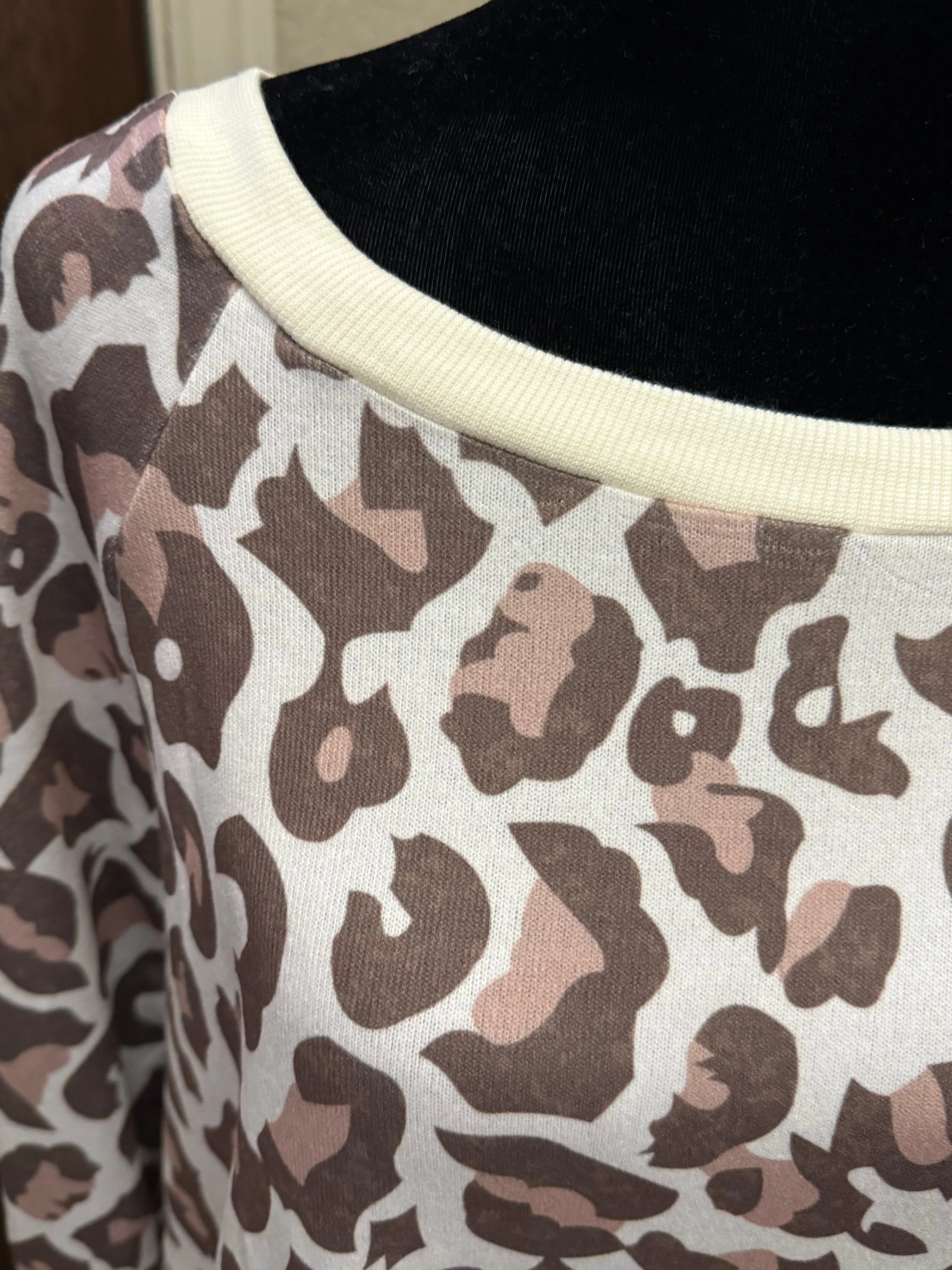 Brooke Leopard Sweatshirt