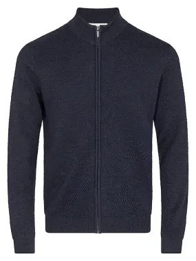 Bruun & Stengade Full Zip Sweater, Thunder