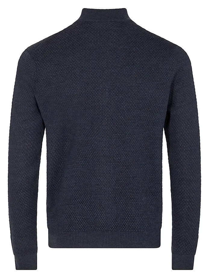 Bruun & Stengade Full Zip Sweater, Thunder