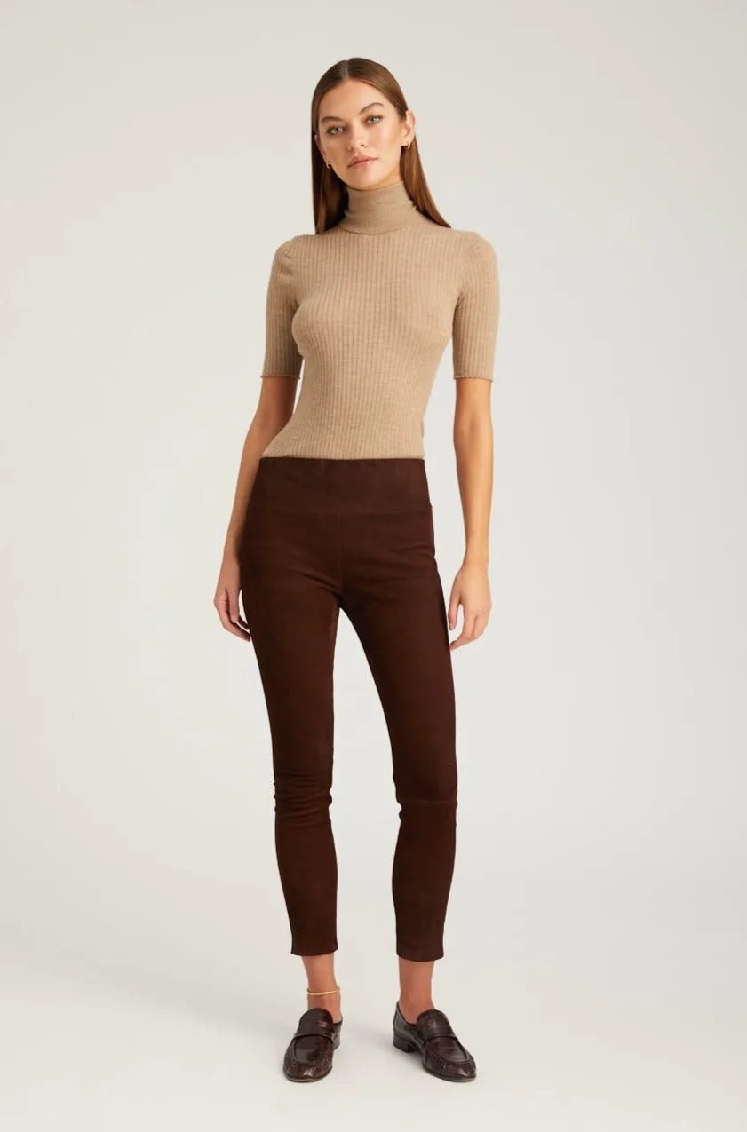 Camel Cashmere Turtleneck