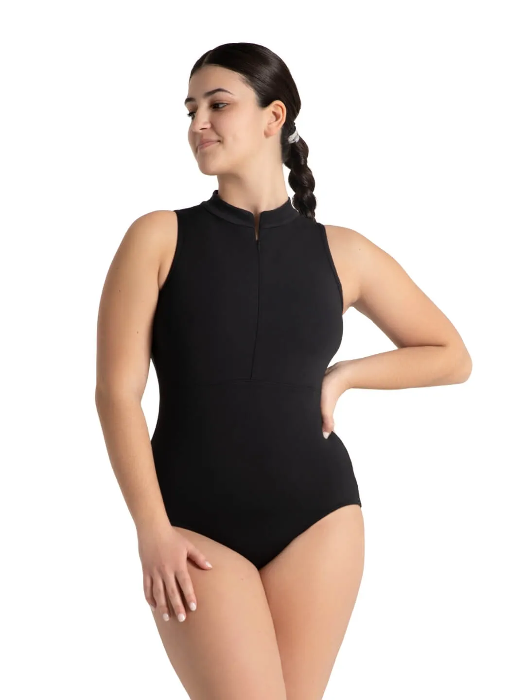 Capezio Spot On Zip Front Leotard 12002C / 12002W