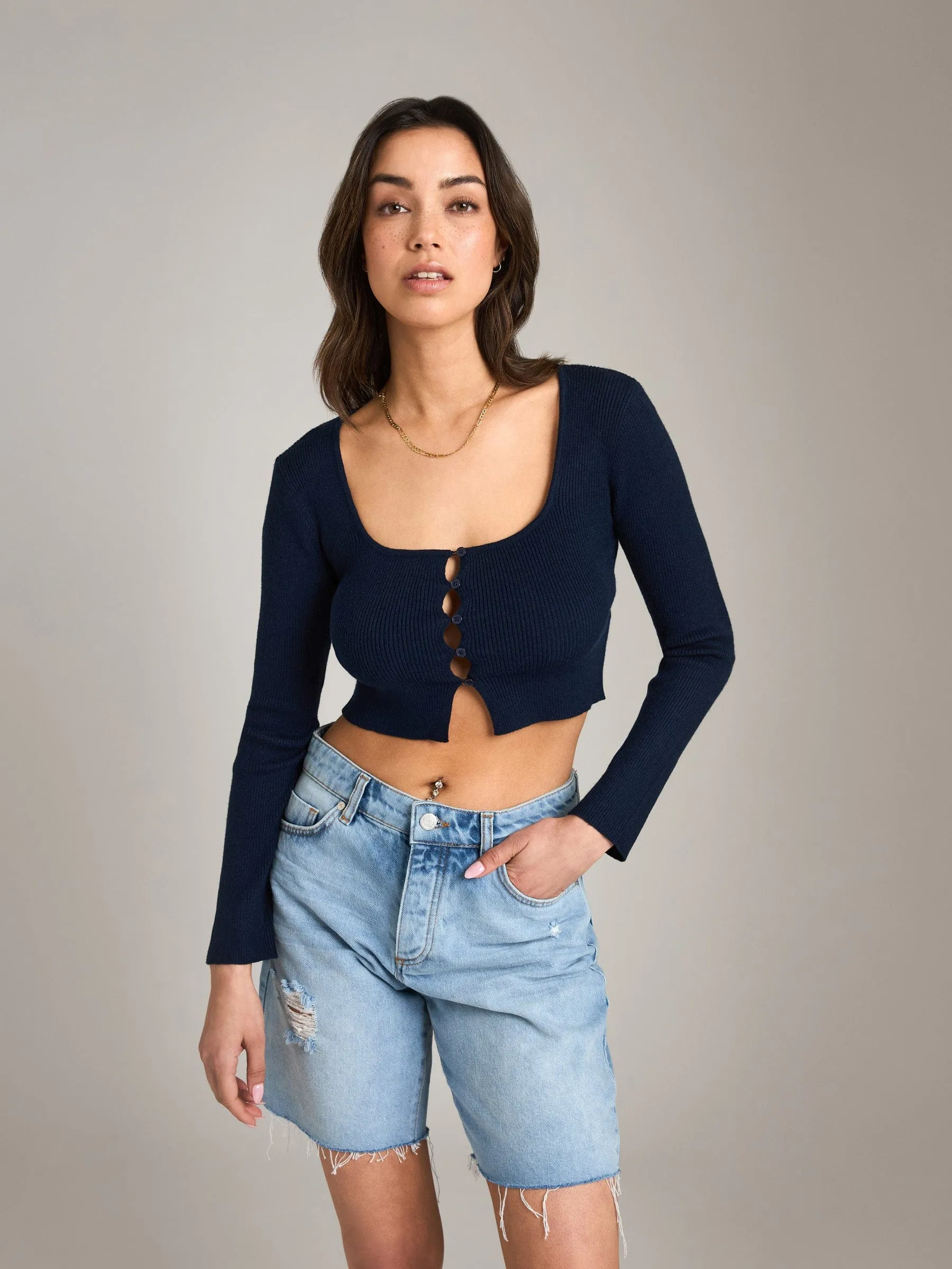 Capri Cropped Cardigan