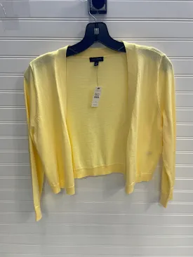 Cardigan By Talbots In Yellow, Size: S