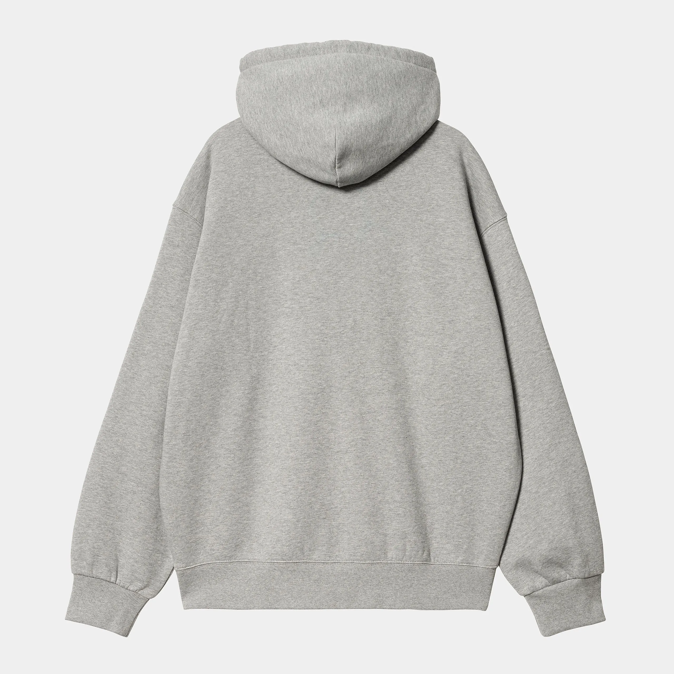 Carhartt WIP - Heart Patch Pullover Hooded Sweatshirt - Grey Heather