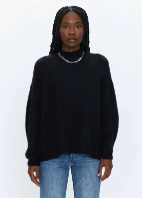 Carlen Mock Neck Sweater - Midnight