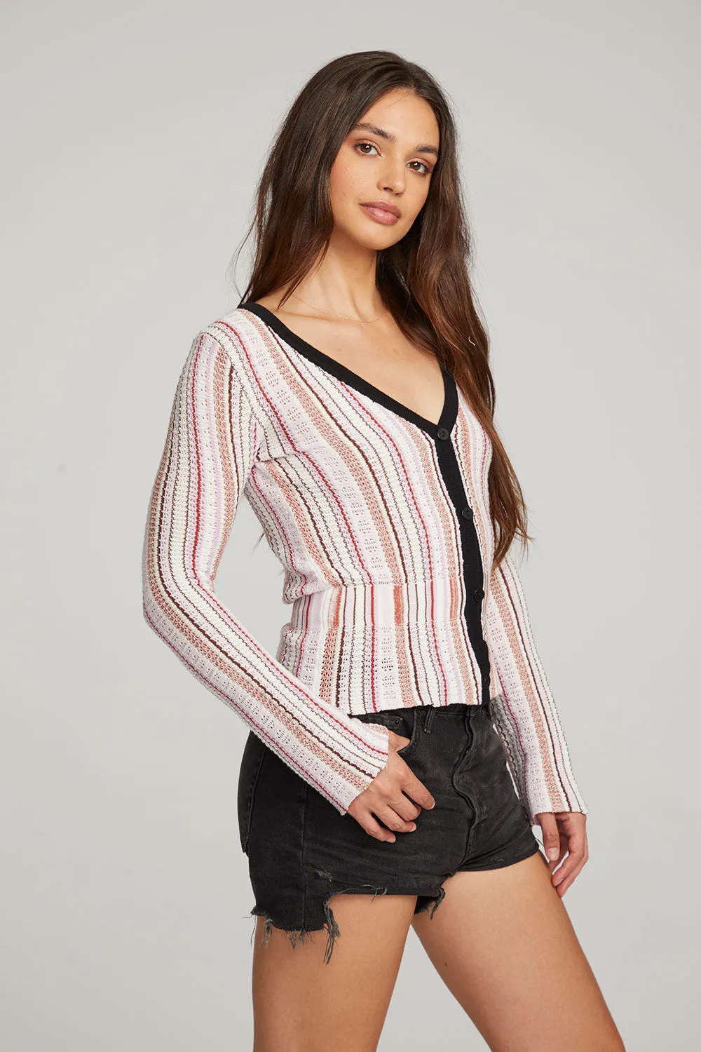 Carmela Canyon Stripe Cardigan