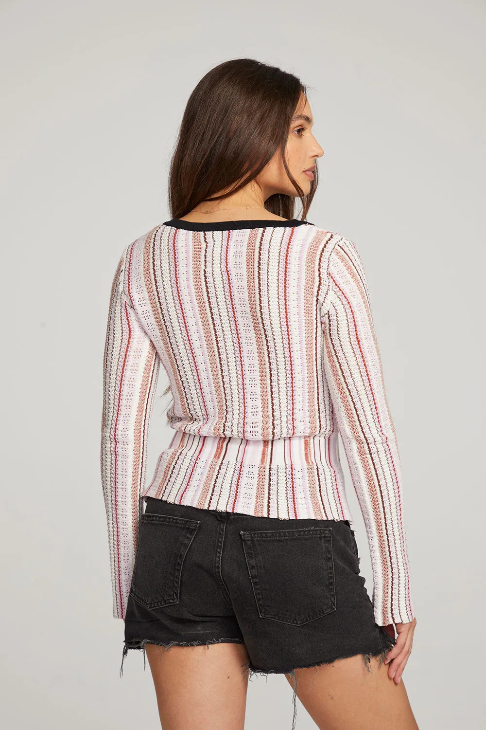 Carmela Canyon Stripe Cardigan