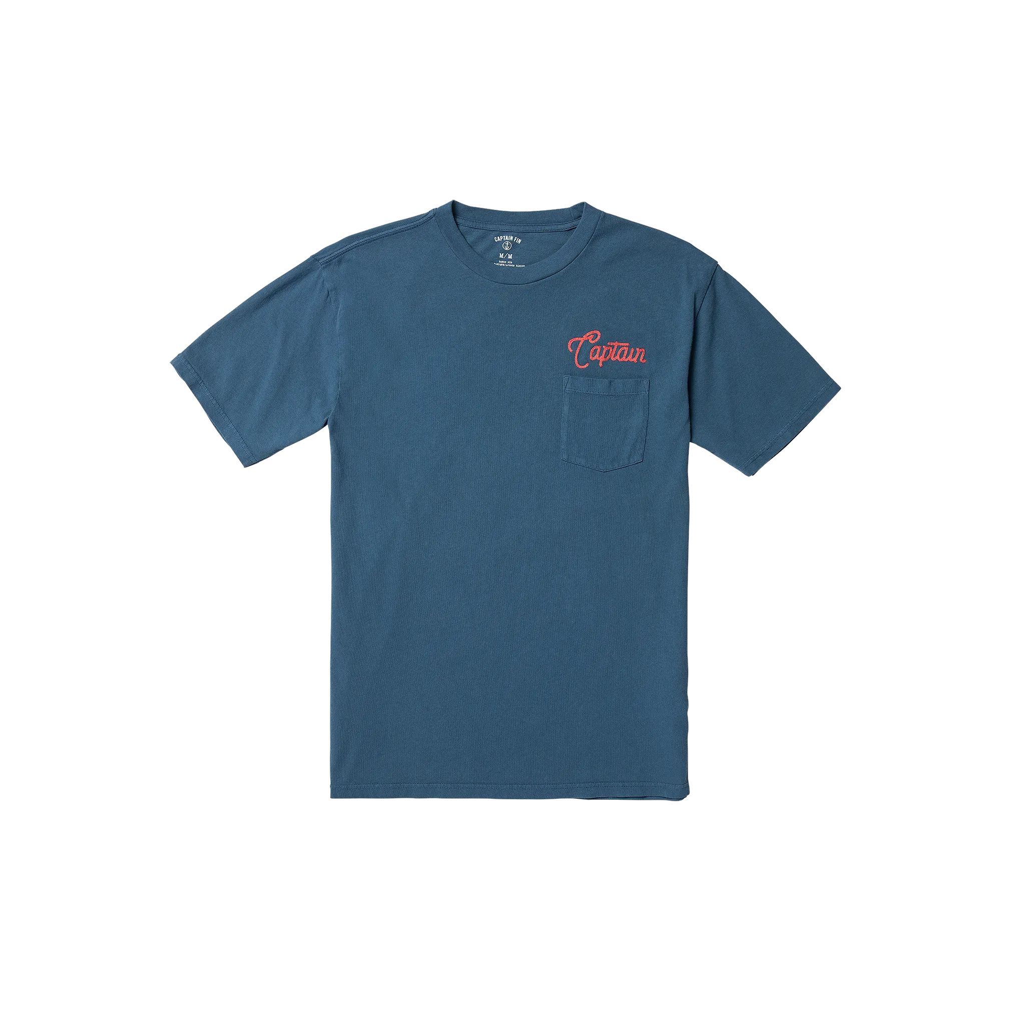 Chain Pocket Short Sleeve Tee - Dark Navy