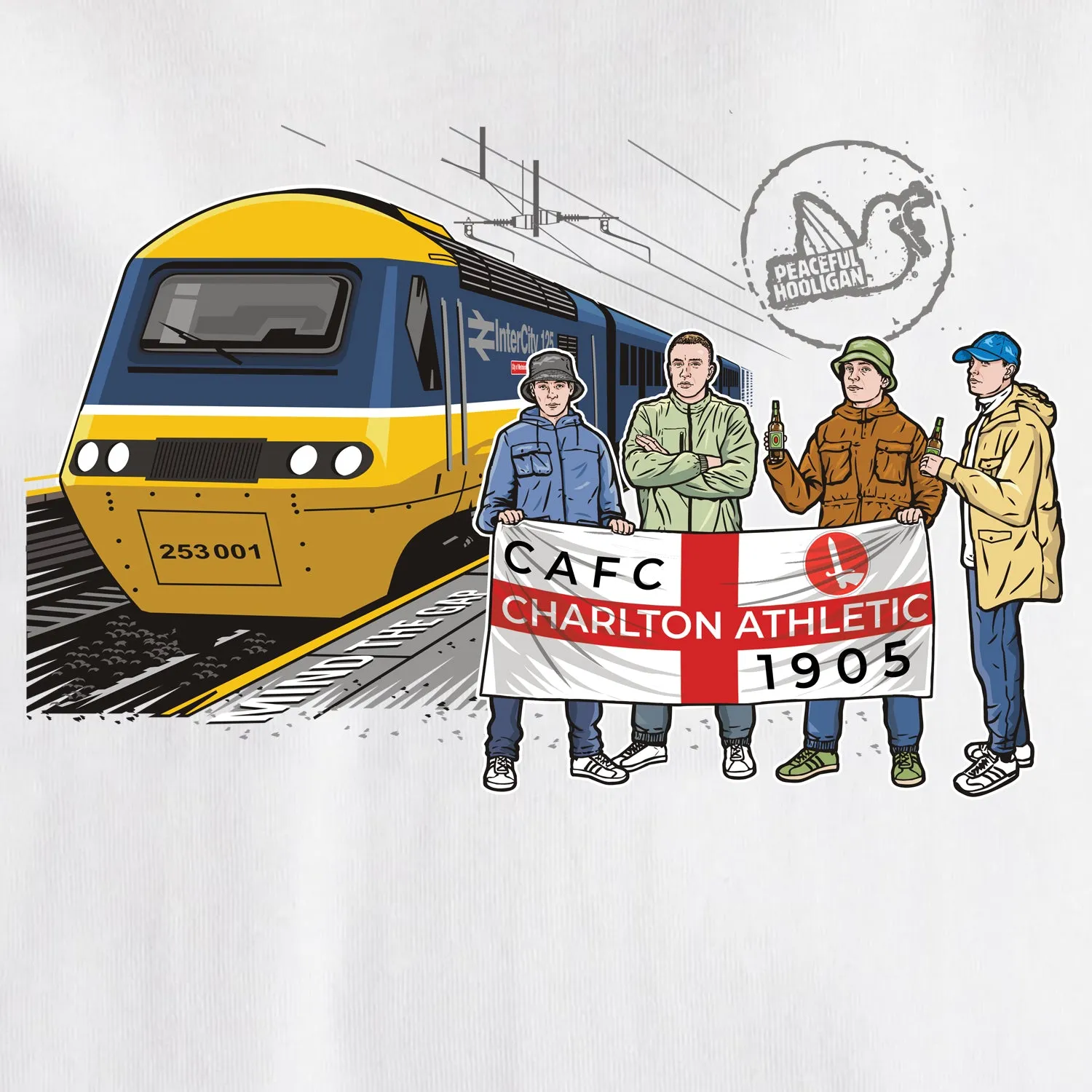 Charlton Athletic Excursions T-Shirt White