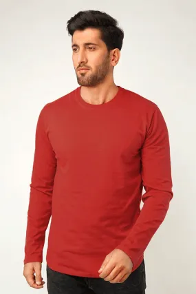 Cherry Full Sleeve T-Shirt Crew Neck