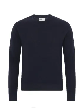 Colorful Standard Light Merino Wool Crew navy blue