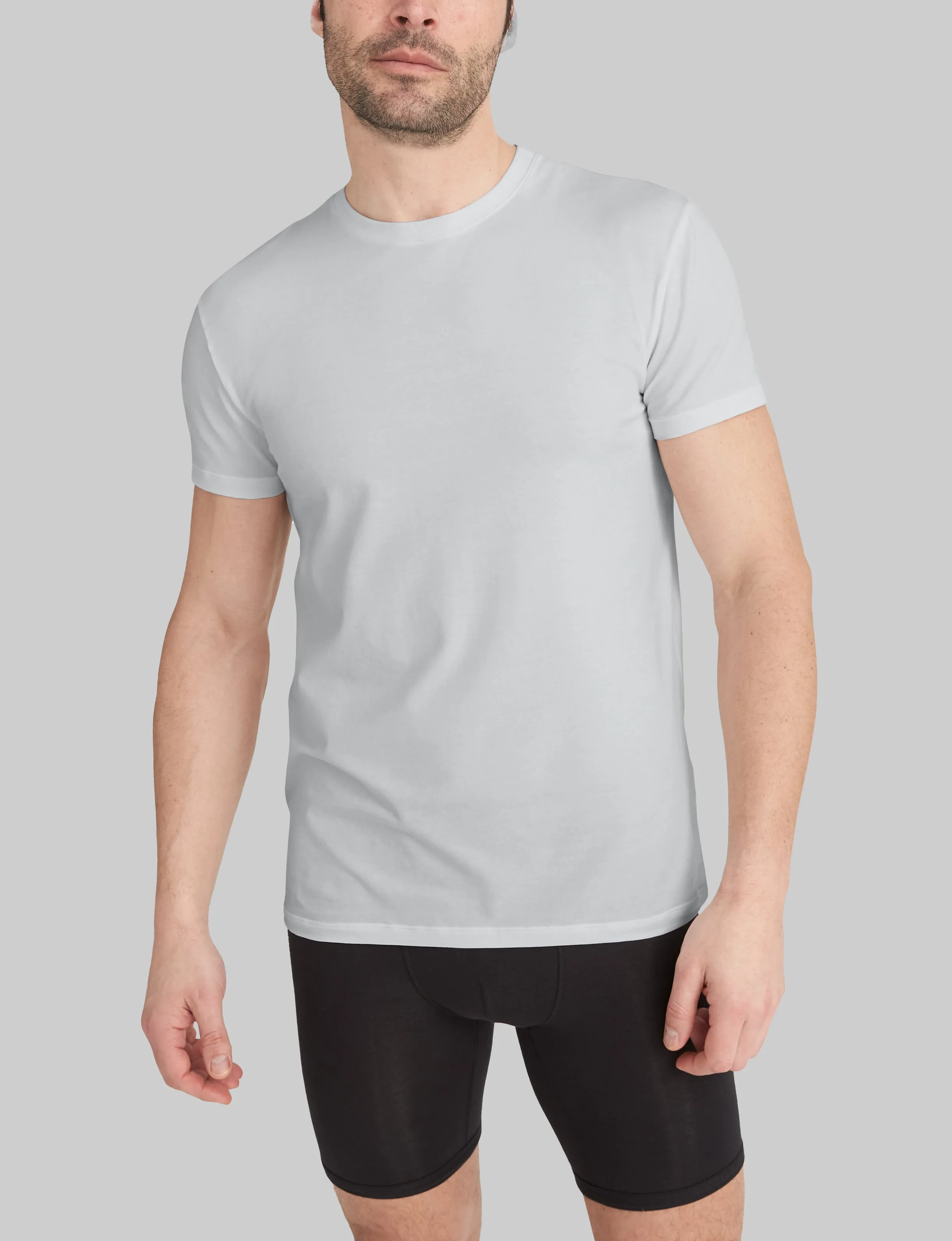 Cool Cotton Crew Neck Modern Fit Undershirt